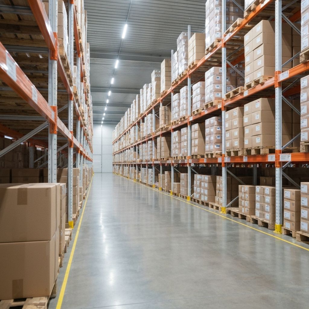 Lagerung & Konsolidierung